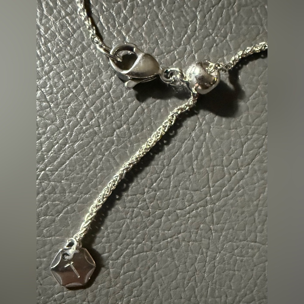 Touchstone Crystal From Swarovski Floating Cubes Pendant. Retired. NWT. - Picture 4 of 8